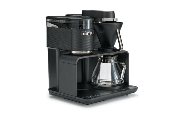 Melitta 1024-01, Kaffebrygger (drypp), Kaffe bønner, Innebygd kaffekvern, 1515 W, Sort, Sølv