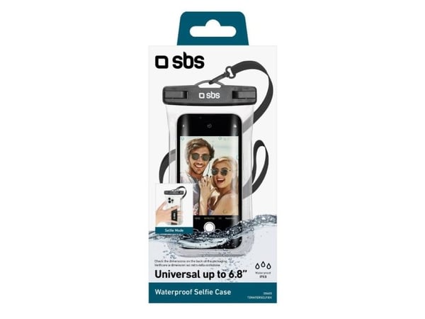 SBS TEWATERSELFIEK, Universell, 17,3 cm (6.8"), Sort