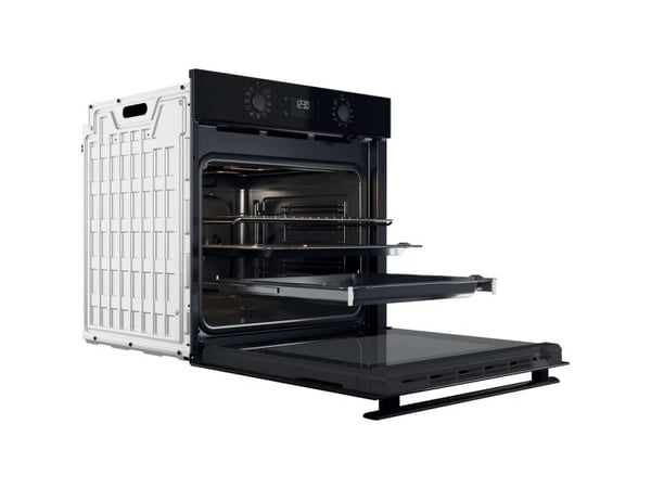 Whirlpool OMR58HU1B, Medium, Elektrisk ugn, 71 l, 3300 W, 71 l, Kombiångugn
