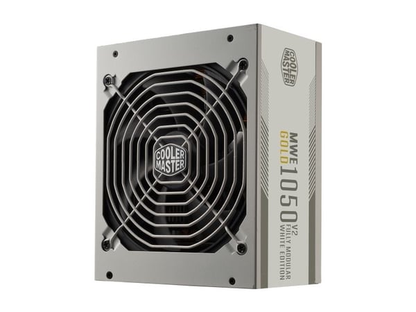 Cooler Master MWE Gold V2 1050 - White Edition - strømforsyning (intern) - ATX12V 3.0/ EPS12V - 80 PLUS Gold - AC 100-240 V - 1050 watt - aktiv PFC...