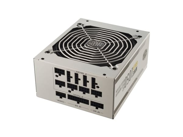 Cooler Master MWE Gold V2 1050 - White Edition - strømforsyning (intern) - ATX12V 3.0/ EPS12V - 80 PLUS Gold - AC 100-240 V - 1050 watt - aktiv PFC...