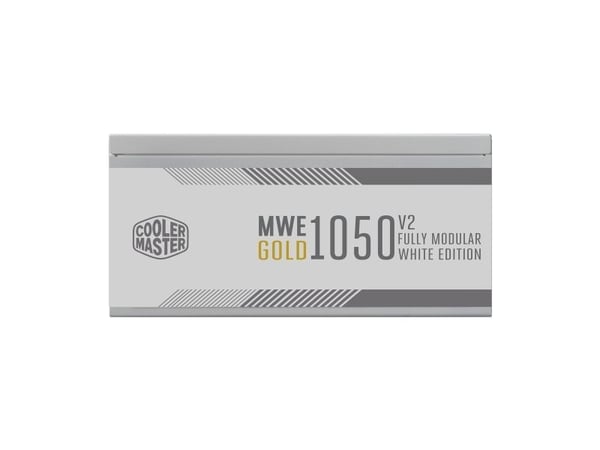 Cooler Master MWE Gold V2 1050 - White Edition - strømforsyning (intern) - ATX12V 3.0/ EPS12V - 80 PLUS Gold - AC 100-240 V - 1050 watt - aktiv PFC...