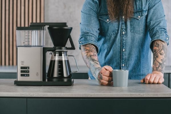 Melitta ONE, Kaffebrygger (drypp), 1,25 l, Malt kaffe, 1525 W, Sort, Rustfritt stål, Gjennomsiktig