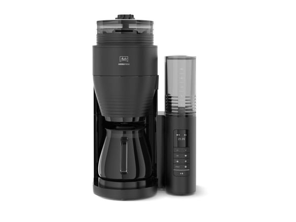 [OUTLET] - Melitta 1030-01, Kaffebrygger (drypp), 1,25 l, Kaffe bønner, Malt kaffe, Innebygd kaffekvern, 1130 W, Sort