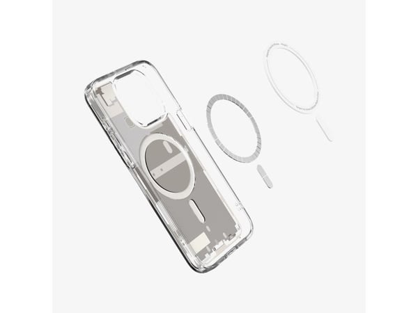 Spigen Ultra Hybrid Zero One (MagFit), Suojus, Apple, iPhone 15 Pro, 15,5 cm (6.1"), Titaani