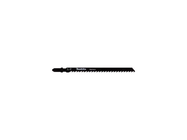 Makita L-2 - Stikksagblad - for tre, plast, kryssfinér, paller, finertre, polyvinylklorid (PVC) - 5 deler - T-skaft - lengde: 132 mm - for Makita D...