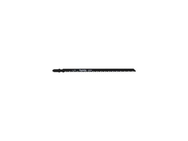 Makita L-10 - Stikksagblad - for tre, plast, kryssfinér, finertre, polyvinylklorid (PVC) - 5 deler - T-skaft - lengde: 180 mm - for Makita DJV182Z