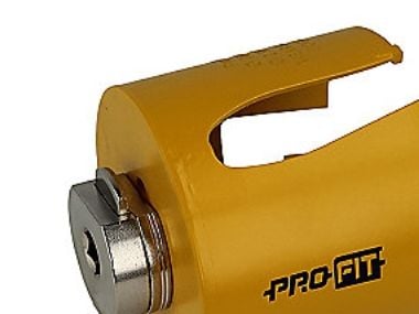 Pro-Fit HM hålsåg Ø76xL58 mm - m/10 mm integrerad adapter
