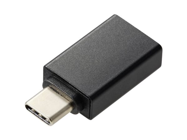 Renkforce RF-5771512, USB-C, USB-A, Svart