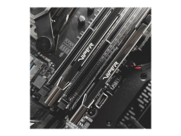 Patriot Extreme Performance Viper Steel - DDR4 - modul - 8 GB - DIMM 288-pin - 3600 MT/s / PC4-28800 - CL18 - 1.35 V - ikke-bufret - ikke-ECC - sva...