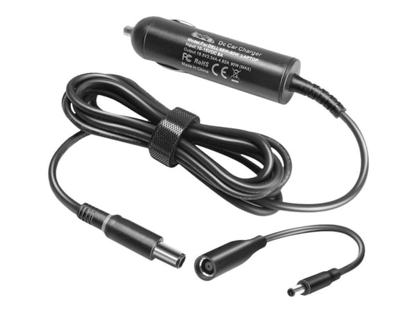 CoreParts - Bilstrømadapter - 90 watt - for Dell Inspiron 1545; Latitude E4300, E6400, E6500, XT2; Studio 1537, 1737, XPS 13, XPS 16