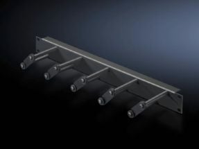 Rittal DK - Rackkabelstyringspanel - RAL 9005 - 1U - 19" - for TS IT