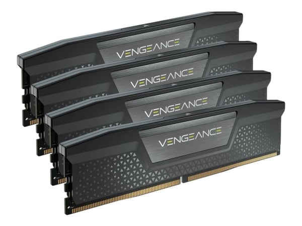 CORSAIR Vengeance - DDR5 - sats - 64 GB: 4 x 16 GB - DIMM 288-pin - 6000 MHz / PC5-48000 - CL36 - 1.35 V - ej buffrad - on-die ECC - svart