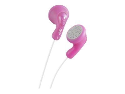 JVC HA-F14 Gumy phones - Ørepropper - ørepropp - kablet - 3,5 mm jakk - ferskenrosa