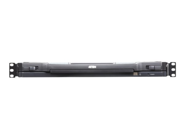 ATEN CL5708IM-ATA-AG, 1920 x 1200 pikseliä, Ethernet LAN, WUXGA, jalustakiinnitys, musta