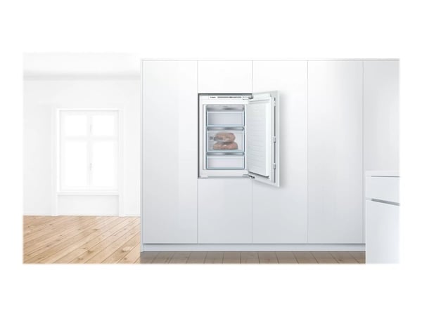 Bosch Serie | 6 GIV21AFE0 - Frys - upprätt - inbyggd - fördjupning - bredd: 56 cm - djup: 55 cm - höjd: 88 cm - 96 liter - Klass E