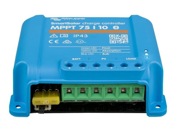 Victron Energy SmartSolar MPPT 75/10 - Kontroller - Bluetooth - blå, RAL 5012