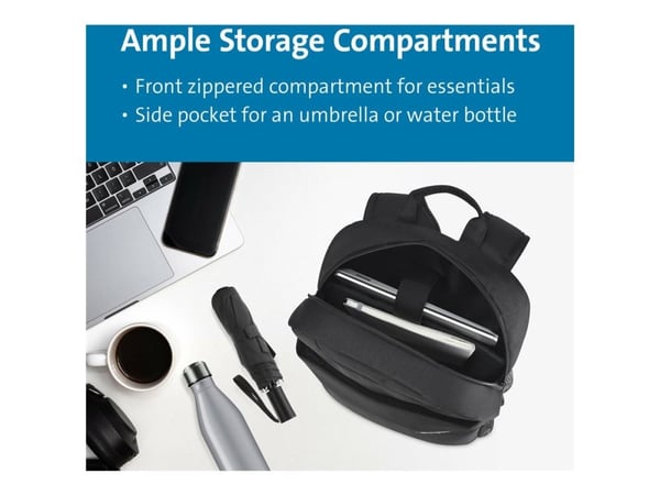 Kensington Simply Portable Lite Backpack - Notebookryggsekk - 14"