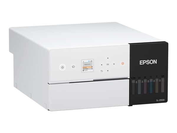 Epson SURELAB SL-D500 - Skirver - farge - piezoelektrisk blekkstråle - CISS - 100 x 150 mm - 1440 x 720 dpi - inntil 4.17 bilder/min (mono) / innti...