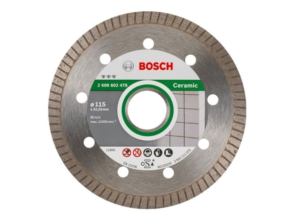 Bosch DIAMANTSKÆRESKIVE FPP GRES 115X22.2MM DIAMANTSKÆRESKIVE FPP GRES 115X22.2MM
