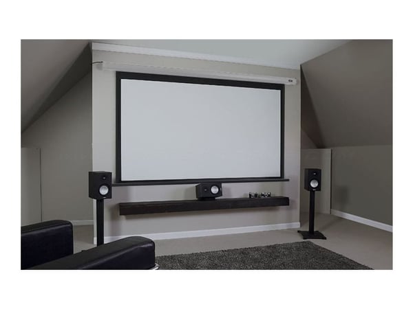 Elite Spectrum Series Electric90X - Projeksjonsskjerm - takmonterbar, veggmonterbar - motorisert - 90" (229 cm) - 16:10 - MaxWhite - hvit