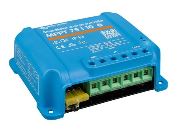Victron Energy SmartSolar MPPT 75/10 - Kontroller - Bluetooth - blå, RAL 5012