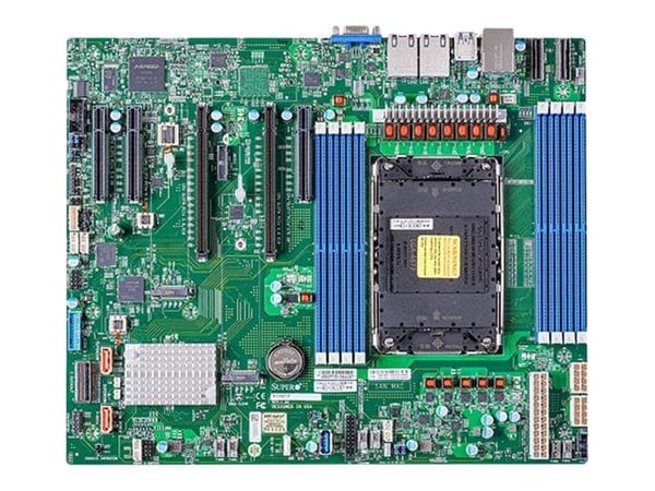 SUPERMICRO X13SEI-F - Hovedkort - ATX - LGA4677 Socket-E - Intel C741 Chipset - USB 3.2 Gen 1 - 2 x Gigabit LAN - innbygd grafikk