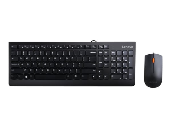 Lenovo 300 USB Combo - Sats med tangentbord och mus - USB - amerikansk