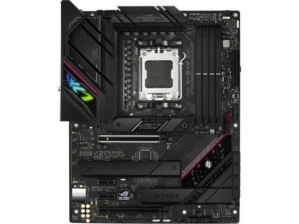 ASUS ROG STRIX B650E-F GAMING WIFI, AMD, Sokkel AM5, AMD Ryzen™ 7, Sokkel AM5, DDR5-SDRAM, 128 GB