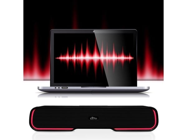 Media-Tech PHANTOM BT MT3180 - Soundbar - för bärbar användning - trådlös - Bluetooth - 10 Watt
