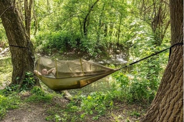 Neo Hammock with mosquito net 330 x 140 cm