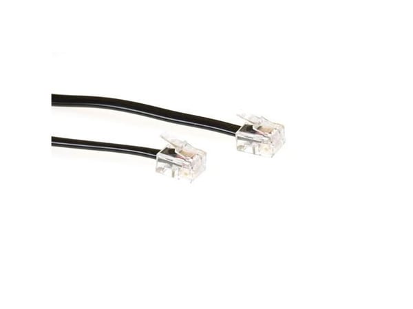 ACT Modular telefonkabel RJ-11/RJ-11 3 m svart (TD5503)