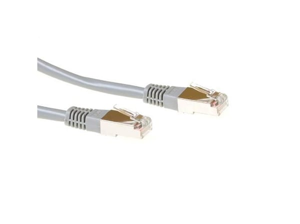 Grå 20 meter F/UTP CAT5E patchkabel med RJ45-plugg