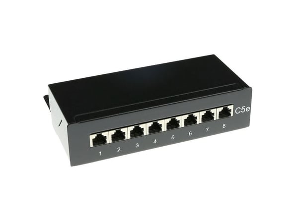 Act Mounting Box C5e 8 Prt Shielded