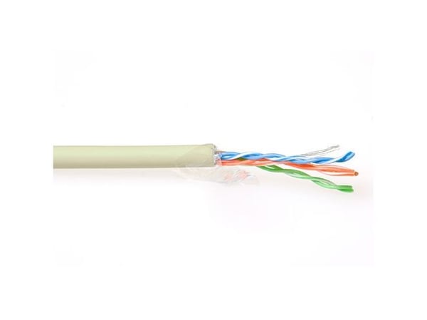 ACT CAT5E F/UTP LSZH multikabel i elfenben 305 m (FP305B)