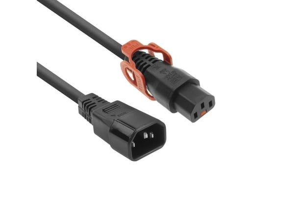 ACT AK5158 Virtajohto musta 3 m C13-liitin C14-liitin (AK5158)