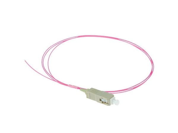 ACT RL8795 1 m SC pigtail LSZH OM4 fiolett fiberoptisk kabel (RL8795)