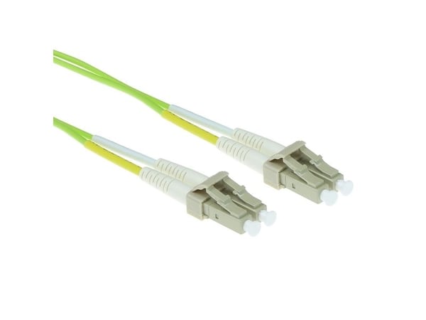 ACT fiberkabel 2 meter LSZH multimode 50/125 OM5 dupleks med LC-kontakt (RL5802)