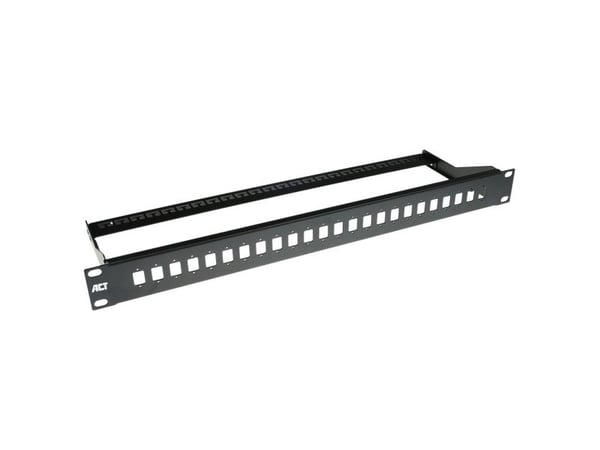 ACT fiberpanel 24 porter, uten fyll ACT FIBER PANEL 24 PORTS PASS (FA2047)