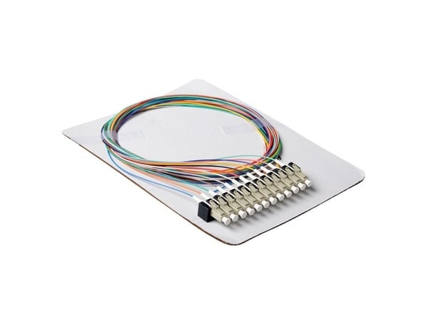 ACT RL9982 fiberkabel 2 m LC-pigtail LSZH OS2 flerfarget sett (RL9982)