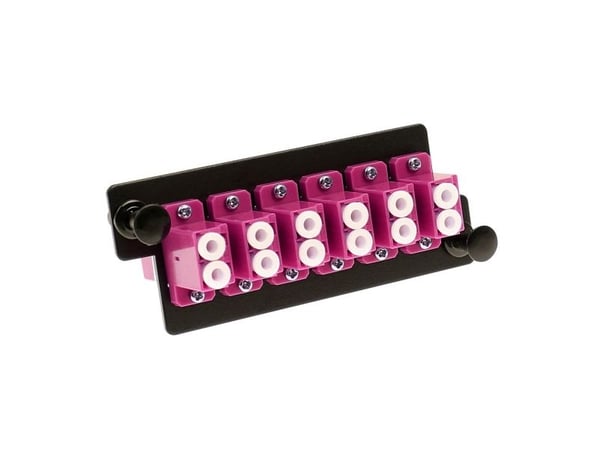 ACT Adapterplate 6xLC Duplex (12F) OM4 (FA2155)