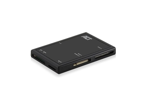ACT AC6370 minnepenn: CF / MMC / MS Duo / MS PRO / MicroSD (TransFlash) / SDHC, svart 5000 Mbit/s USB 3.2 Gen 1 (3.1 Gen 1) Type-A 76 mm - 55 mm (A...