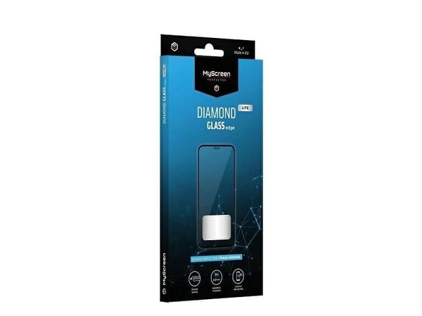 MyScreen DIAMOND GLASS LITE full lim sort beskyttelsesglass til Apple iPhone X/Xs/11 Pro