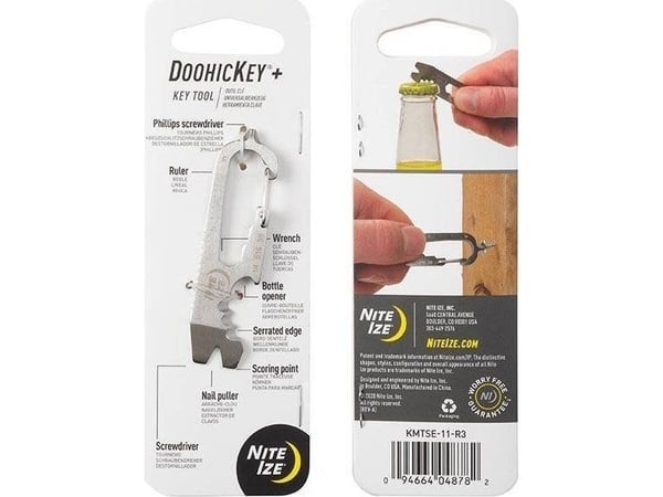 Nite Ize DoohicKey+ nøkkelring med verktøy