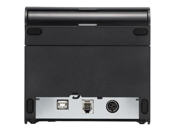 BIXOLON SRP-E300 - Kvitteringsskriver - direktetermisk - Rull (8 cm) - 180 dpi - inntil 220 mm/sek - USB 2.0, LAN, seriell - kutter - svart