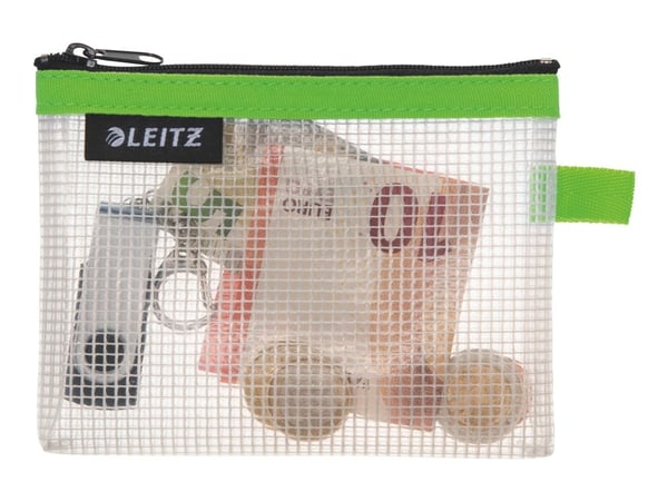 Leitz WOW Travel Small - Pung for credit cards / ID / cash / cables / earphones / medicines / cosmetics - EVA-folie - grønn