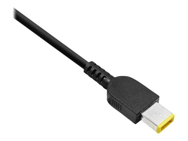 Qoltec Monolith - Strømadapter - 20 V, 6.75 A, slim tip + pin, power cable - AC 220 - 240 V - 135 watt - svart