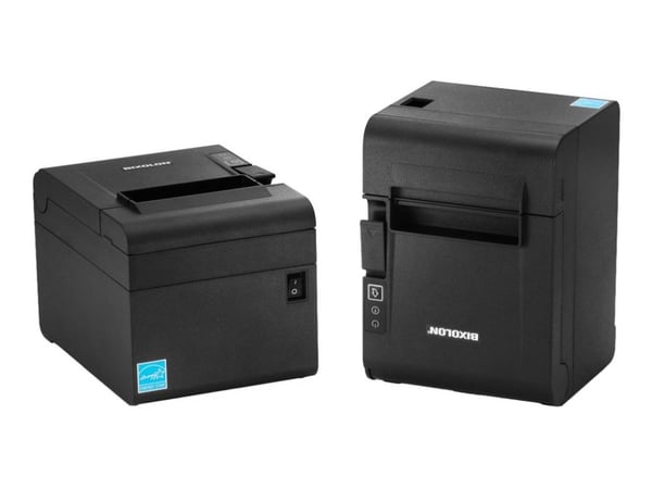 BIXOLON SRP-E300 - Kvitteringsskriver - direktetermisk - Rull (8 cm) - 180 dpi - inntil 220 mm/sek - USB 2.0, LAN, seriell - kutter - svart