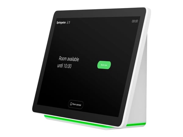 Cisco Webex Room Navigator - Wall mount version - Fjernkontroll for videokonferansesystem - display - LCD - 10.1" - kabel - hvit, første lys