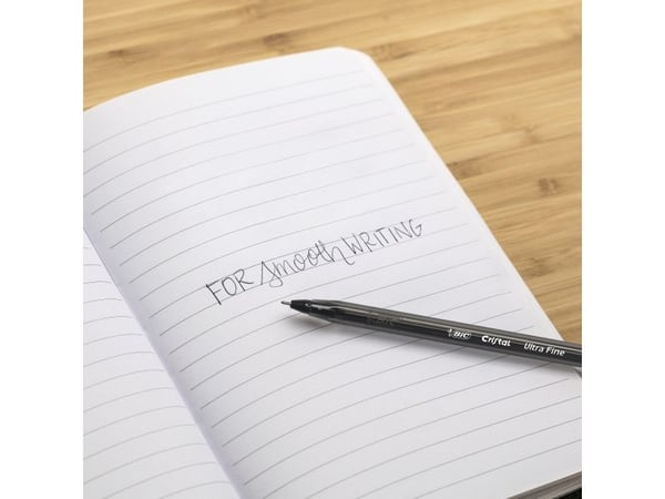 BIC Cristal Exact - Kulepenn - rød - 0.7 mm (en pakke 20)
